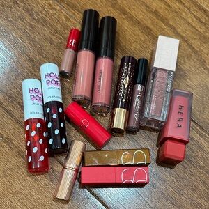 Laura Mercier Lipstick, lip gloss, lip tint bundle Set of 13